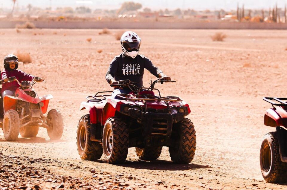 What is the best time of year for quad biking in Agafay?